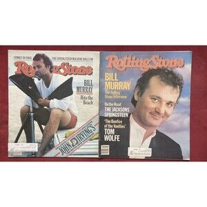 Rolling Stone Magazine Set No. 350, 428 • Bill Murray • Jacksons • Springsteen